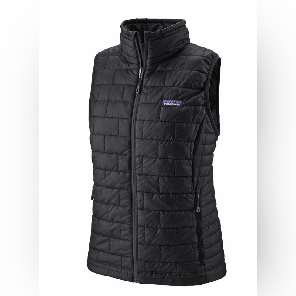 Patagonia Women’s Nano Puff Vest Black | Lightweight Insulated | Size Medium